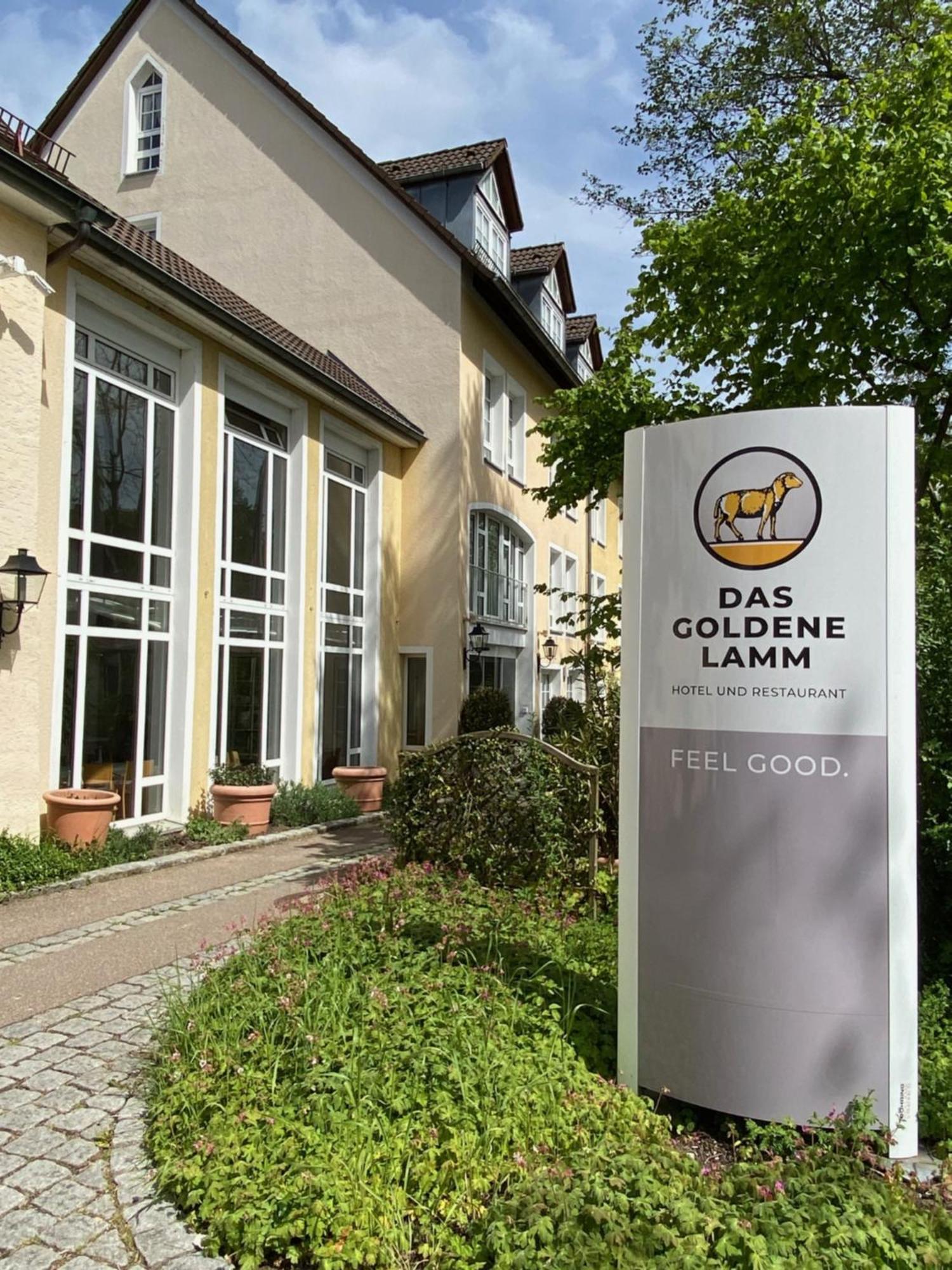 Das Goldene Lamm Aalen Buitenkant foto