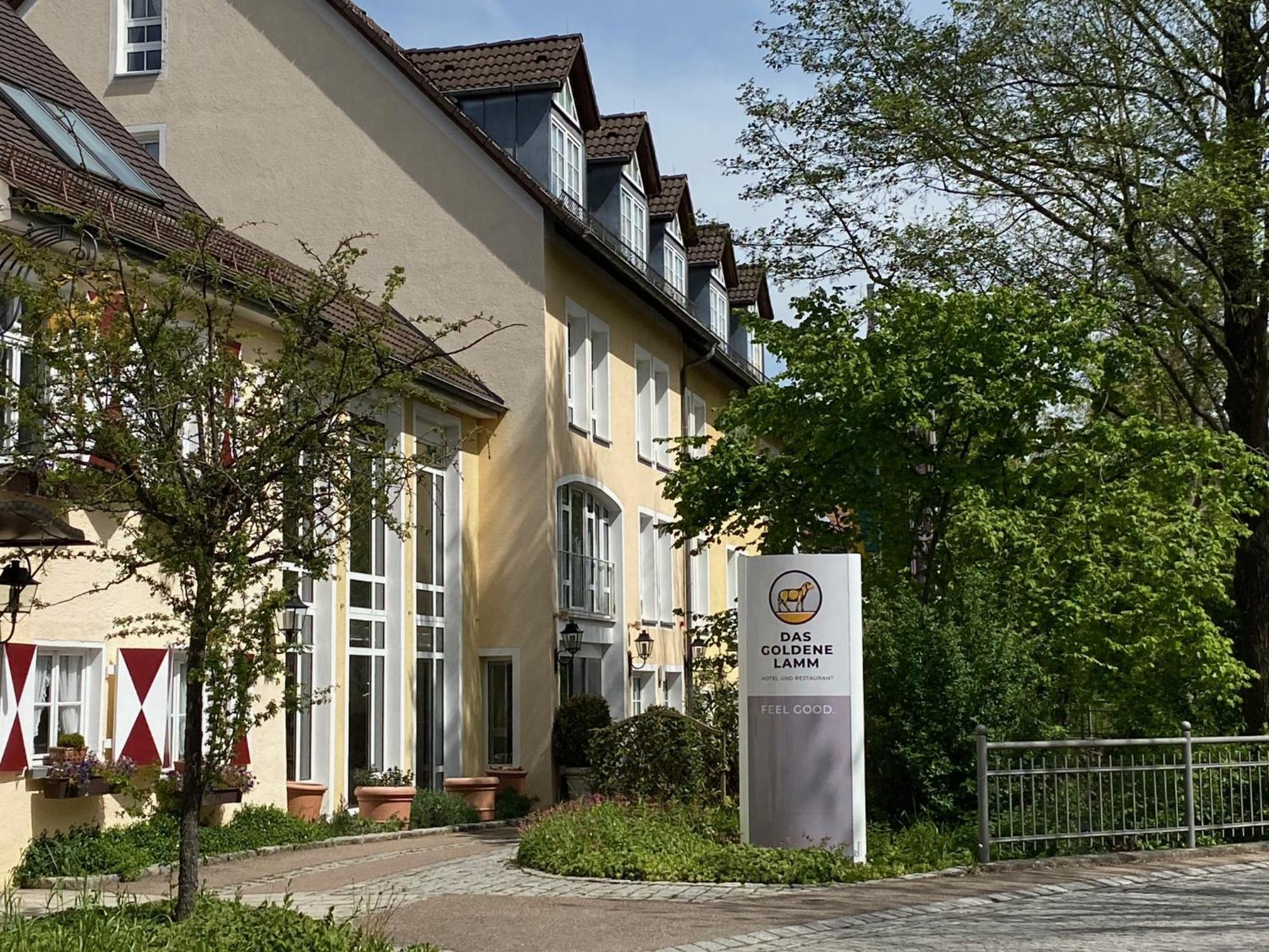 Das Goldene Lamm Aalen Buitenkant foto